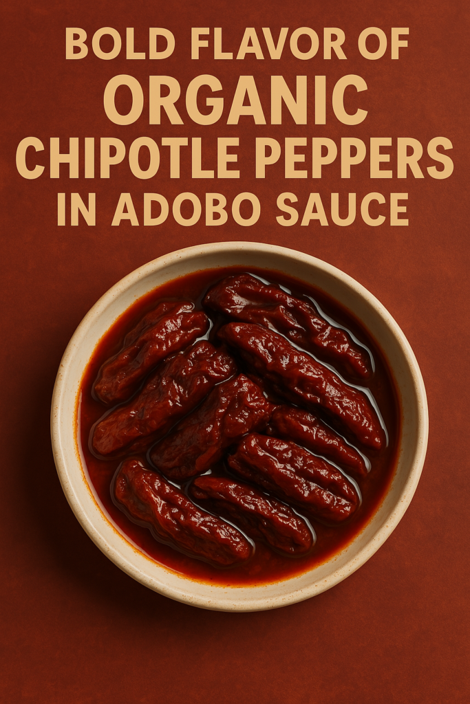 Organic Chipotle Peppers in Adobo Sauce